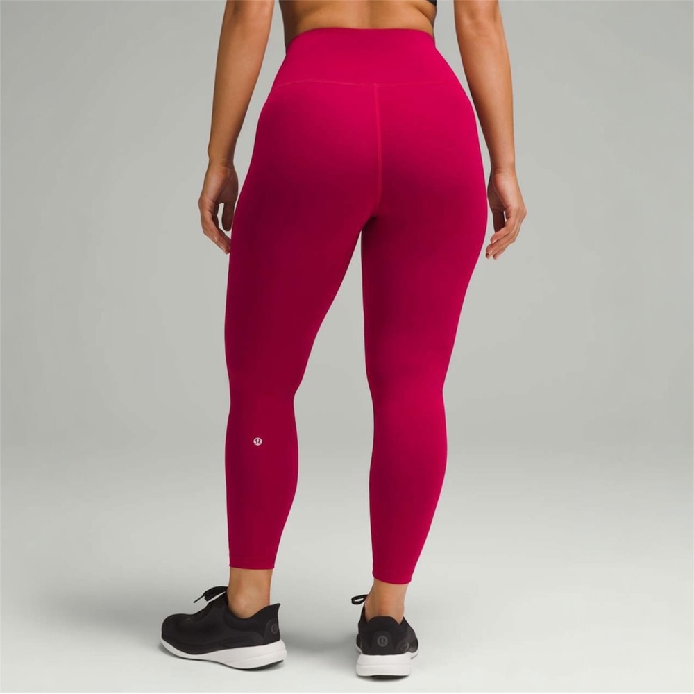 ✨NWT•Lululemon Wunder Train Contour Fit High-Rise Tight 25"•Ruby Red❤️💕 - Picture 2 of 14